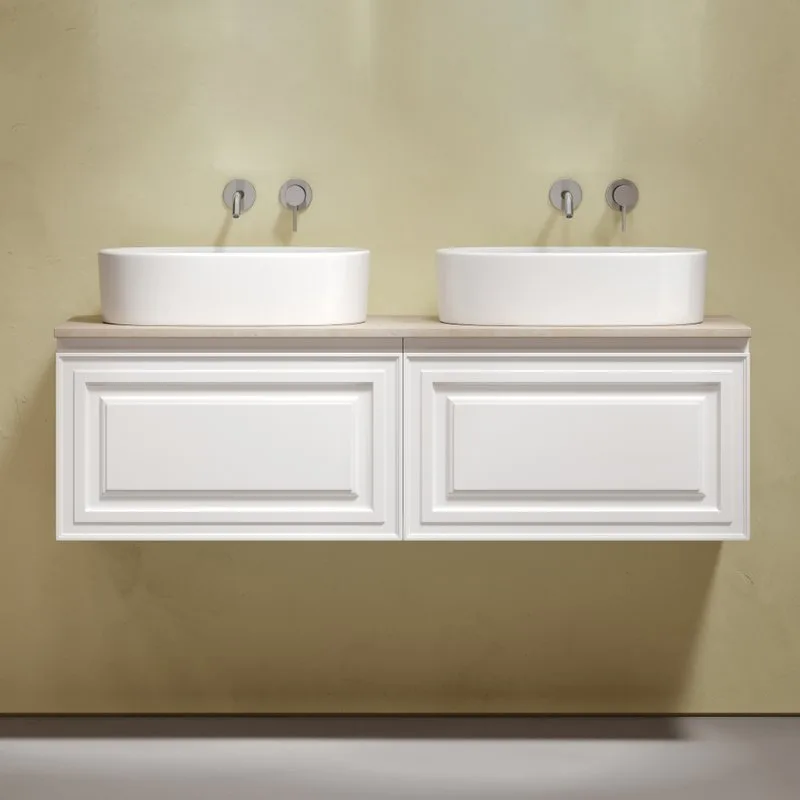 Тумба с раковиной Sancos Very 140 bianco, столешница бежевая TT140A2, раковина CN6075 Sancos — официальный сайт