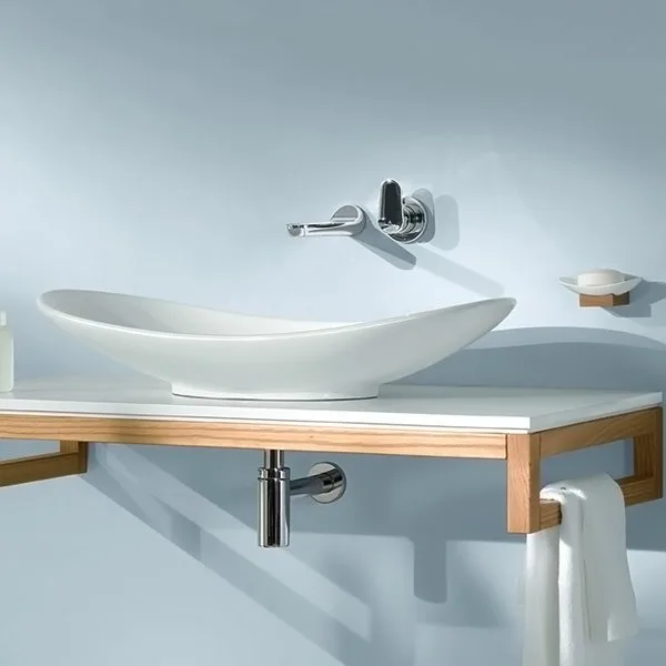 Накладная раковина Villeroy & Boch My Nature 4110 60R1 alpin CeramicPlus Sancos — официальный сайт