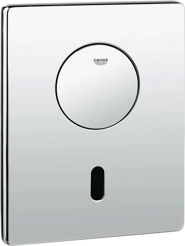 Кнопка смыва Grohe Tectron Skate 37419000 хром Sancos — официальный сайт