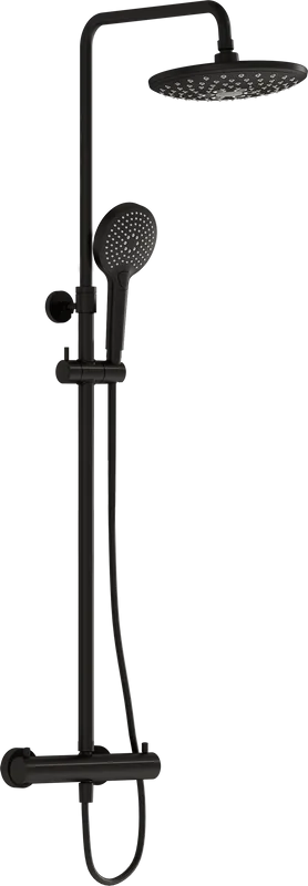 Душевая стойка VitrA AquaHeat A4720536EXP, матовая черная Sancos — официальный сайт