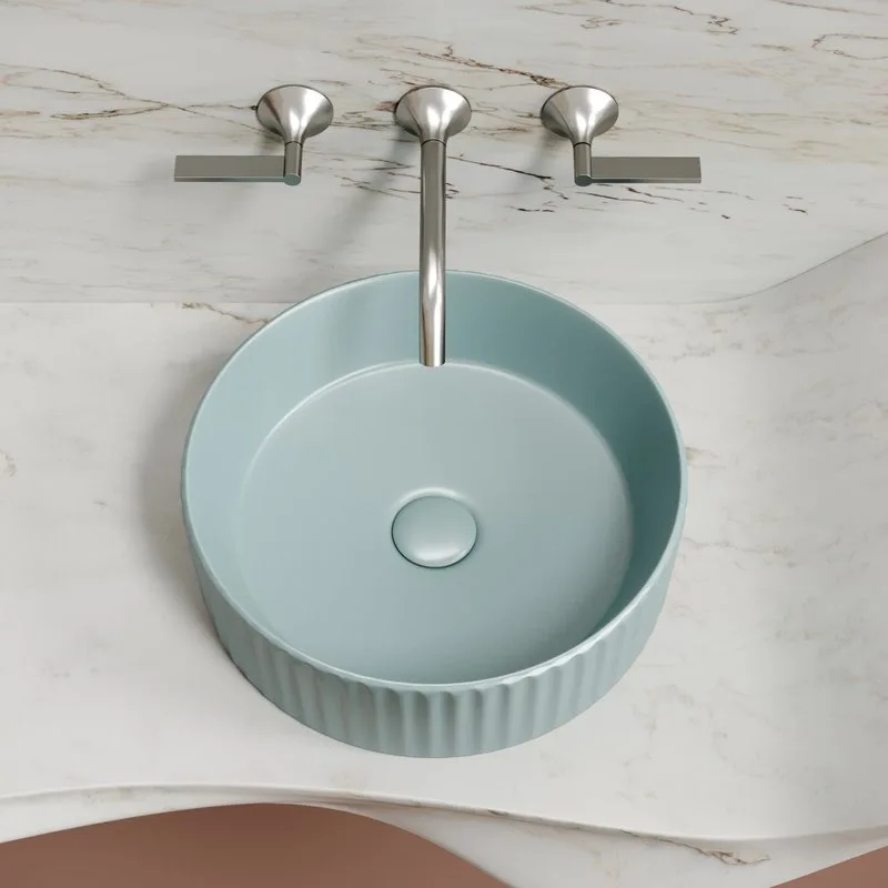 Накладная раковина Ceramicanova Element CN6057MLG зеленый матовый Sancos — официальный сайт