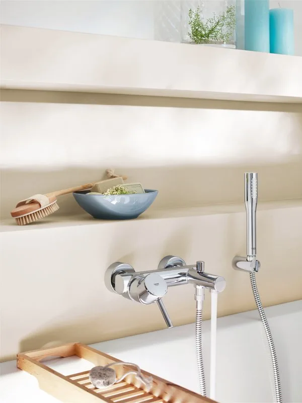 Смеситель для ванны с душем Grohe Concetto 32212001 Sancos — официальный сайт