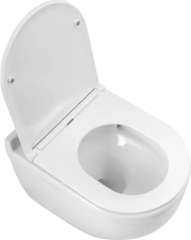 Унитаз подвесной BelBagno Senso-R BB017CH-TOR BB870SC с микролифтом, безободковый, белый Sancos — официальный сайт