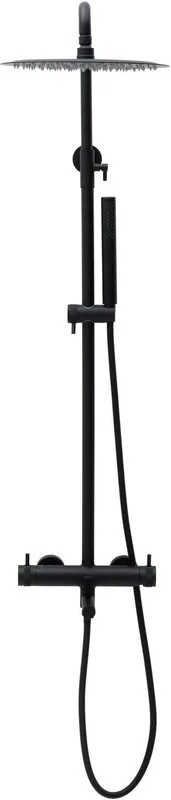 Душевая стойка Allen Brau Priority 5.31A10-31, с изливом черная Sancos — официальный сайт