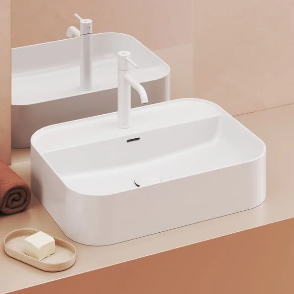 Накладная раковина Ravak Ceramic Slim Shelf R белая Sancos — официальный сайт