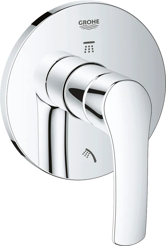 Переключатель потоков Grohe Eurosmart 19970002, хром Sancos — официальный сайт