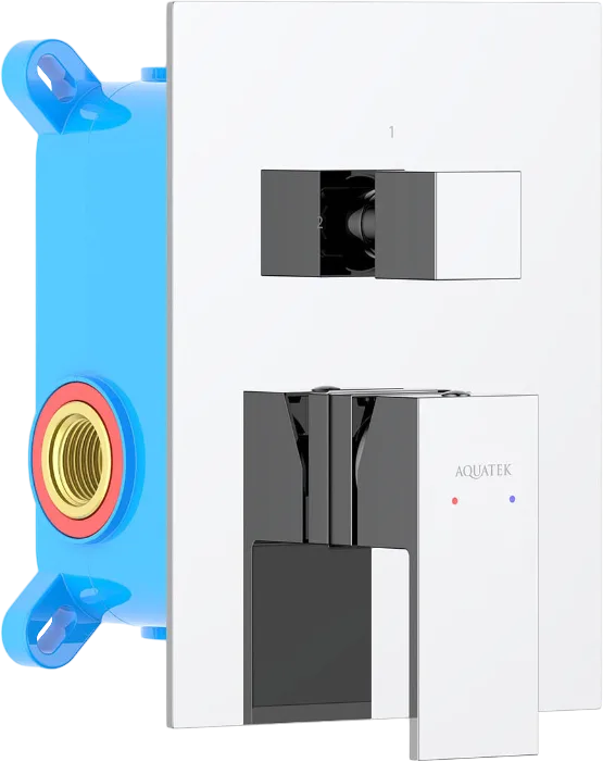 Встраиваемый смеситель AQUATEK Либра AQ1646CR С ВНУТРЕННЕЙ ЧАСТЬЮ, хром Sancos — официальный сайт