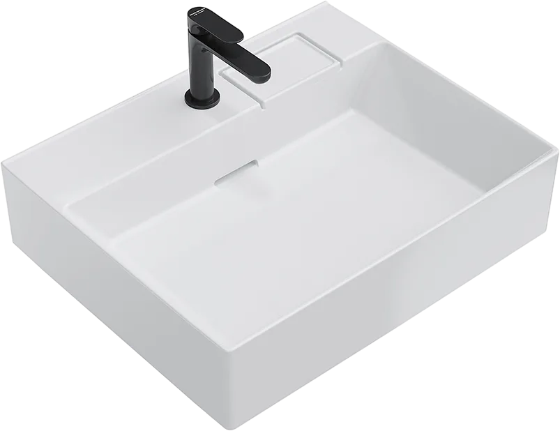 Мебельная раковина KERAMA MARAZZI Logica 60 с одним отверстием Sancos — официальный сайт