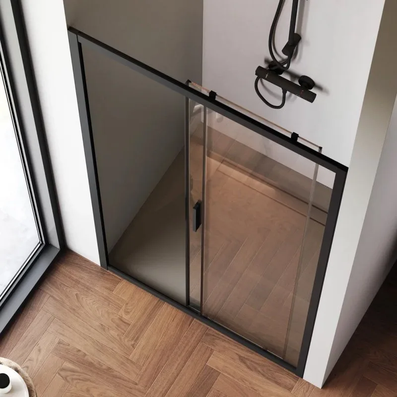 Душевая дверь в нишу AM.PM Gem Solo W90G-110-1-195BT 110 см Sancos — официальный сайт
