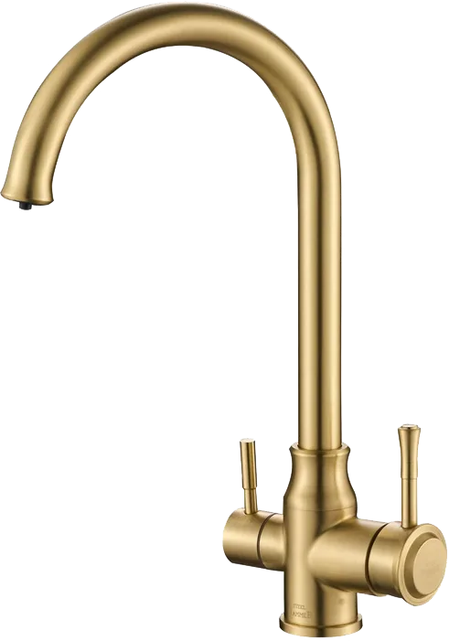 Смеситель для кухни Steel Hammer SH 763 INOX BRONZE PVD Sancos — официальный сайт