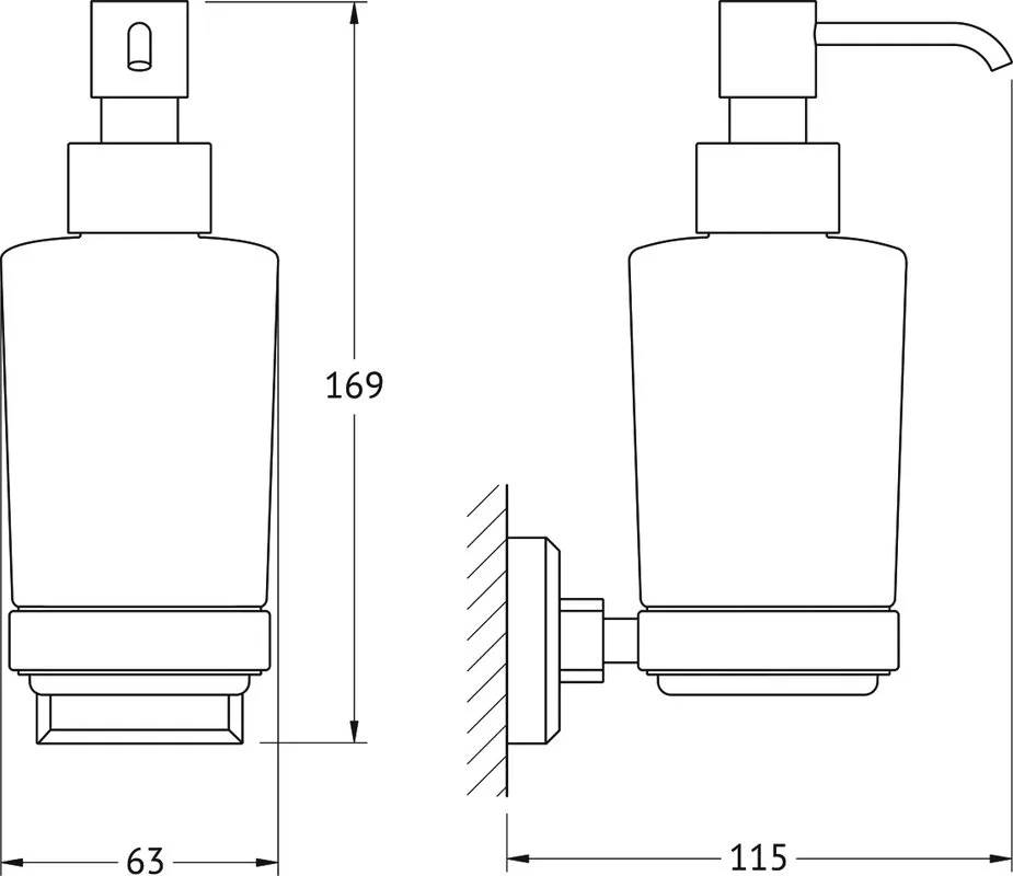 Дозатор Artwelle Hagel 9933A Sancos — официальный сайт