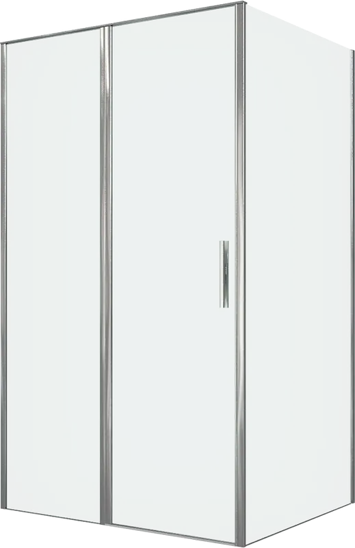 Душевой уголок Allen Brau Priority 120x80, профиль хром, стекло прозрачное Sancos — официальный сайт