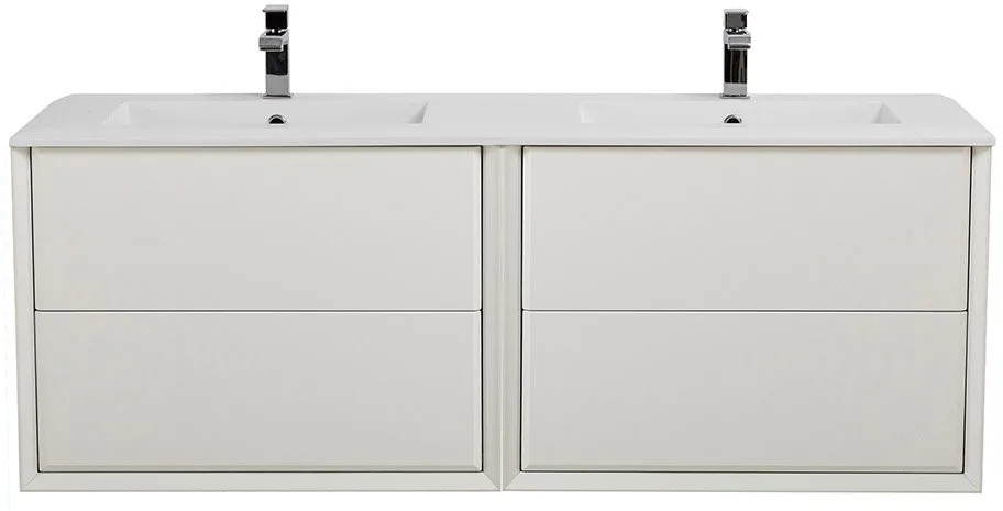 Мебельная раковина Cezares Bellagio 50215 141 см, bianco opaco Sancos — официальный сайт