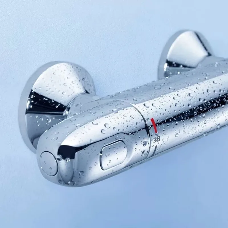 Термостатический смеситель Grohe Grohtherm 1000 34151004 с душевым гарнитуром Sancos — официальный сайт