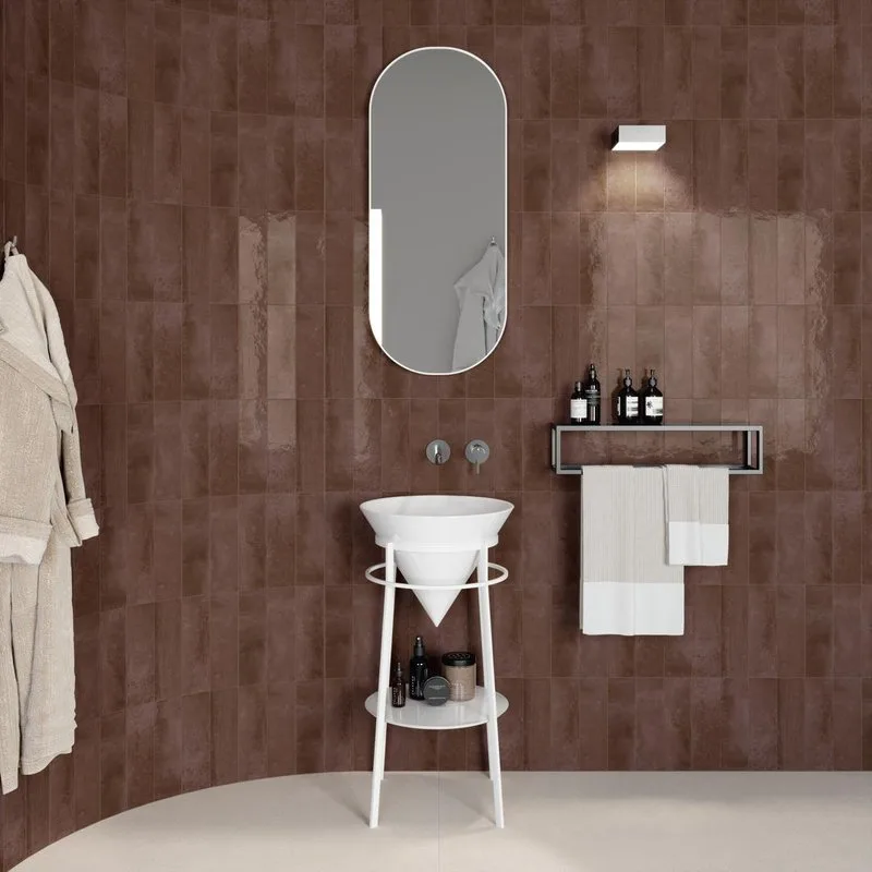 Раковина KERAMA MARAZZI Cono 44, глянцевый белый Sancos — официальный сайт