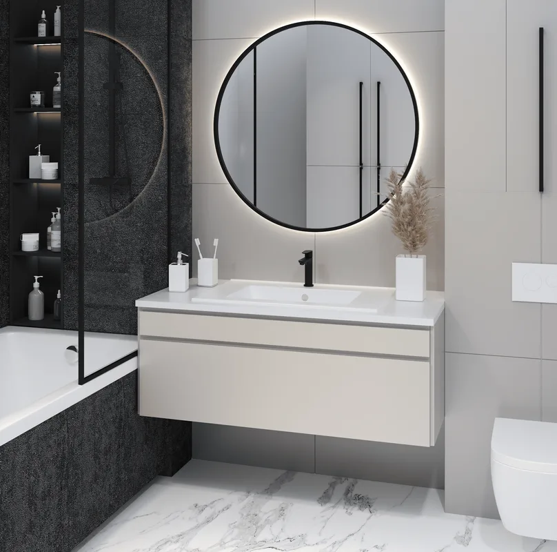 Мебельная раковина Uperwood Parma Premium 75 белая глянцевая Sancos — официальный сайт