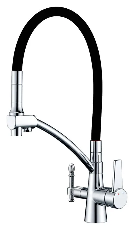 Смеситель для кухни Zorg Sanitary ZR 338-6 YF с гибким изливом Sancos — официальный сайт