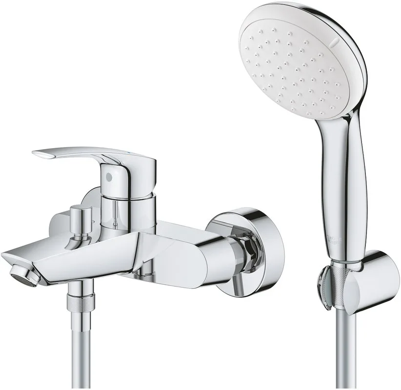 Смеситель для ванны с душем Grohe Eurosmart 33302003 Sancos — официальный сайт