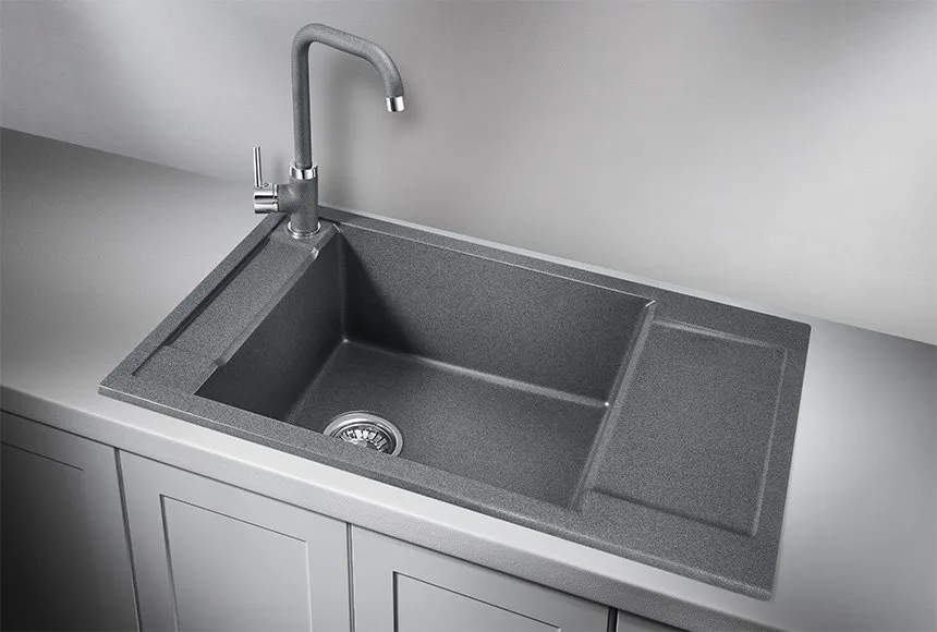 Мойка кухонная Granula 7806, графит Sancos — официальный сайт