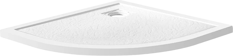 Поддон для душа BelBagno Uno R 80х80, белый, с сифоном Sancos — официальный сайт