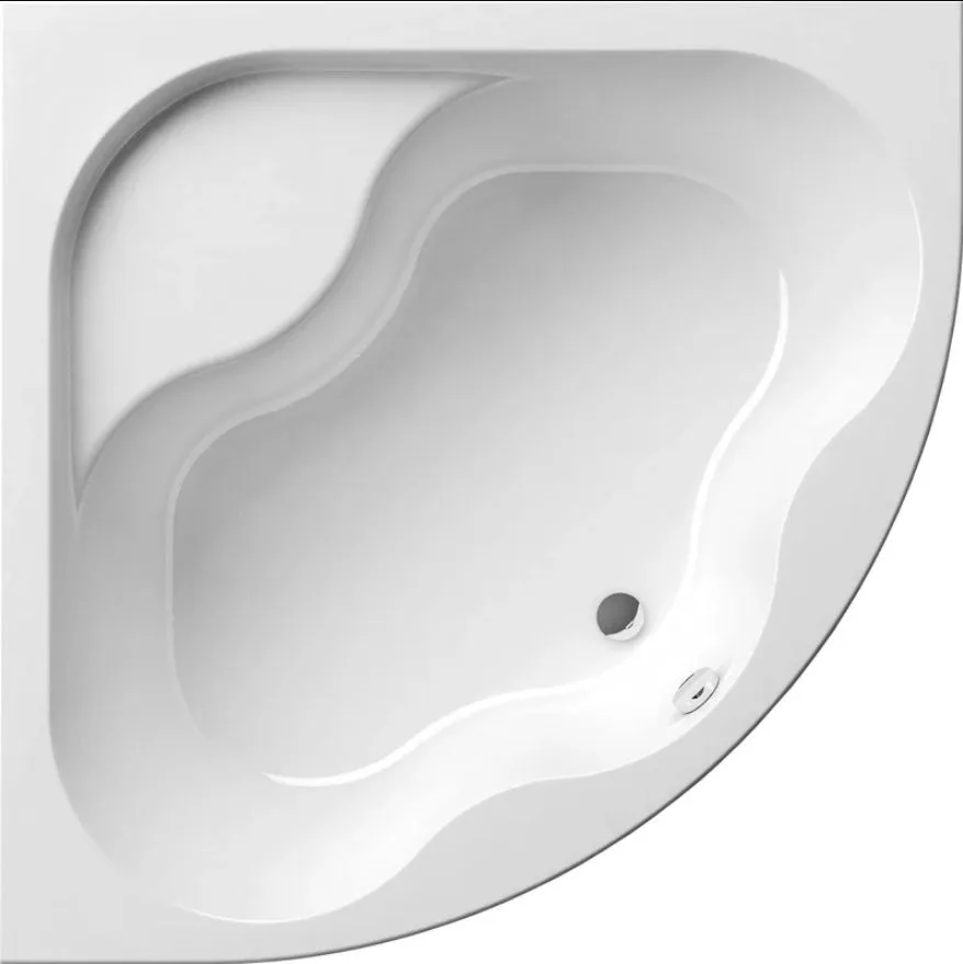 Акриловая ванна Ravak Gentiana CF01000000 без опоры 140x140 см, угловая, встраиваемая, белая Sancos — официальный сайт