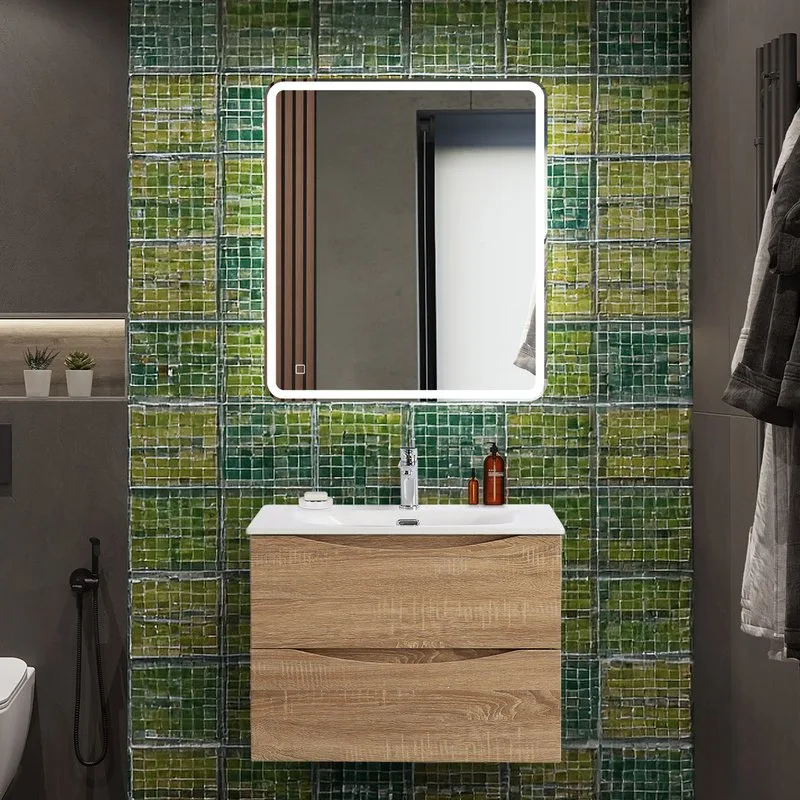 Тумба под раковину без столешницы BelBagno Marino-cer-n 70 подвесная, rovere bianco Sancos — официальный сайт