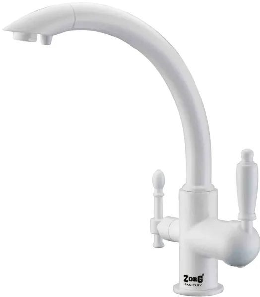 Смеситель для кухни Zorg Clean Water Clean Water ZR 314 YF-33 white