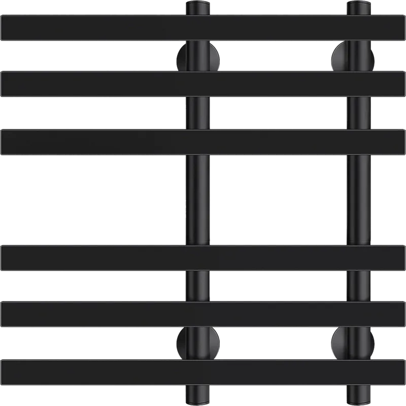 Полотенцесушитель электрический Secado Понтида 3, R 60x50, черный Sancos — официальный сайт