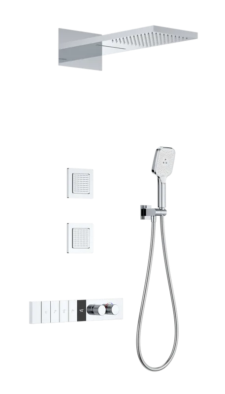 Душевой комплект Wonzon & Woghand WW-D4538-A-CR, С ВНУТРЕННЕЙ ЧАСТЬЮ, хром Sancos — официальный сайт
