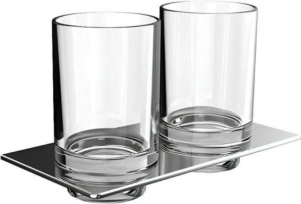 Стакан Emco Art 1625 001 00 двойной, хром Sancos — Оригинал
