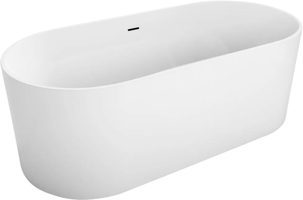 Акриловая ванна BelBagno BB705-1800-800 180x80 см, отдельностоящая, белая, овальная, на ножках Sancos — официальный сайт