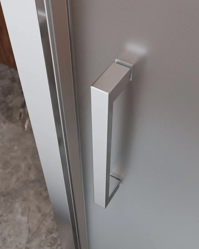 Душевой уголок Cezares Molveno AH 11 120+90 P Cr 120х90 см, профиль хром, стекло рифленое Sancos — официальный сайт