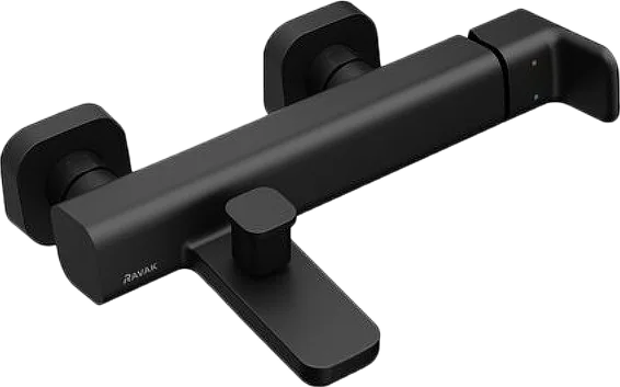 Смеситель для ванны с душем Ravak 10° Free X070152, черный матовый Sancos — официальный сайт