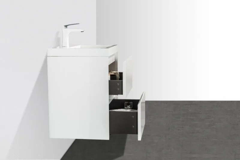 Тумба под раковину без столешницы BelBagno Pietra Mini 50 bianco lucido Sancos — официальный сайт