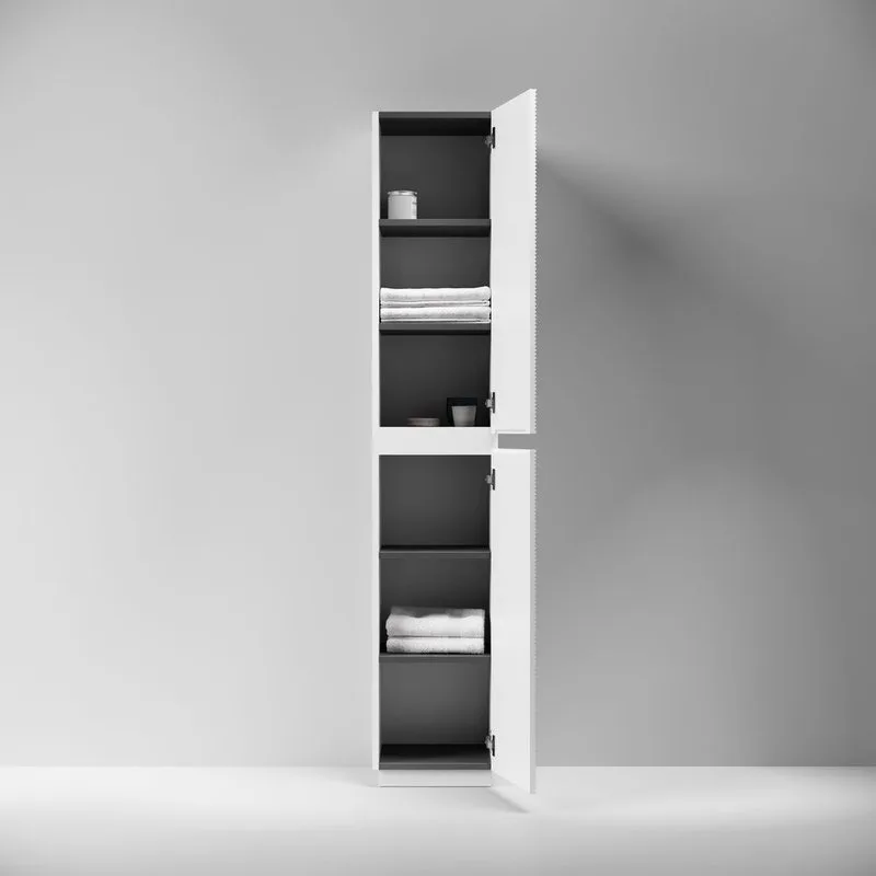 Шкаф-пенал для ванной напольный Sancos Folk Floor 350х350х1880 мм, Bianco (белый) Sancos — официальный сайт