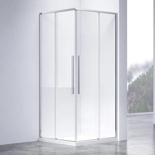 Душевой уголок Vincea Slim-N VSS-4SN9010CL 100x90, профиль хром Sancos — официальный сайт