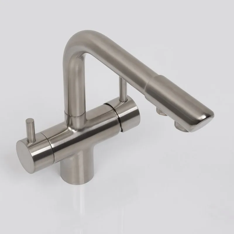 Смеситель для кухни Wasserkraft A8027 матовый хром Sancos — официальный сайт