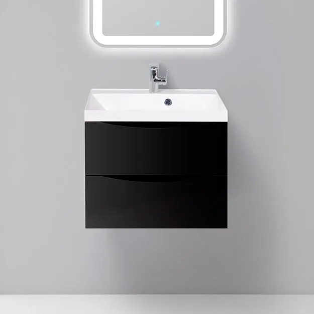 Тумба под раковину без столешницы BelBagno Marino 60 nero lucido Sancos — официальный сайт