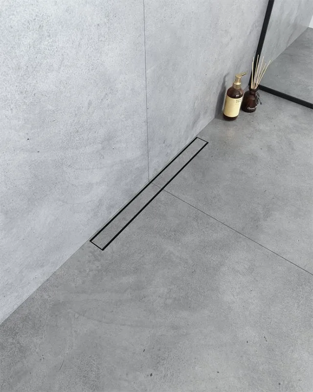 Душевой трап (лоток) Boheme Premium Linear 60 см, черный Sancos — официальный сайт