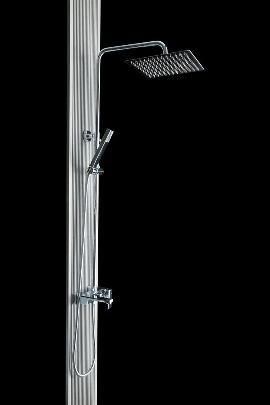 Душевая стойка Boheme Qubic 478-CR, chrome Sancos — официальный сайт