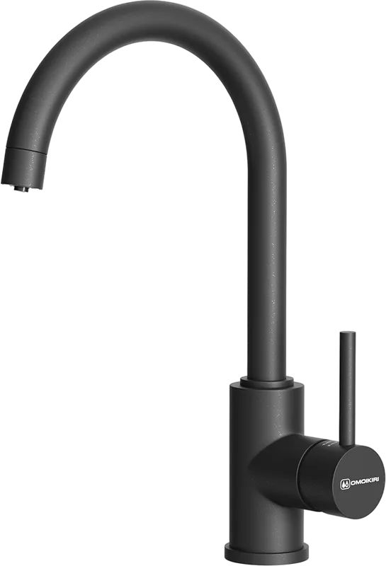 Смеситель для кухни Omoikiri Shinagawa 2 Plus BL черный Sancos — официальный сайт
