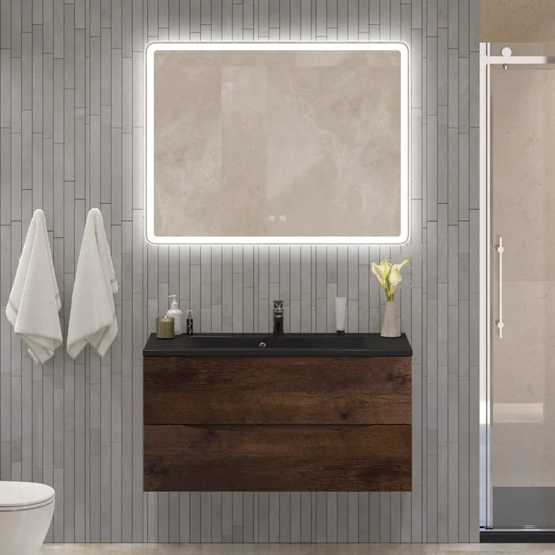 Тумба под раковину без столешницы BelBagno Marino 100 rovere moro Sancos — официальный сайт