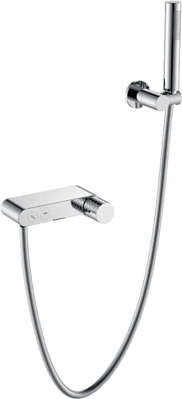 Смеситель для ванны с душем Boheme Stick 123-CRCR, chrome diamond chrome Sancos — официальный сайт