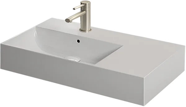 Мебельная раковина Hatria Bahia_13 BHD800465011TS0 80х46 см, столешница справа