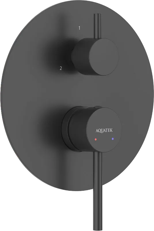 Встраиваемый смеситель AQUATEK Европа AQ1347MB С ВНУТРЕННЕЙ ЧАСТЬЮ, 3 режима, матов Sancos — официальный сайт