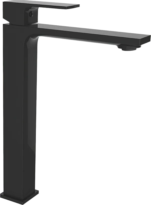 Смеситель для раковины Clever Saona Slim 61175, черный Sancos — официальный сайт
