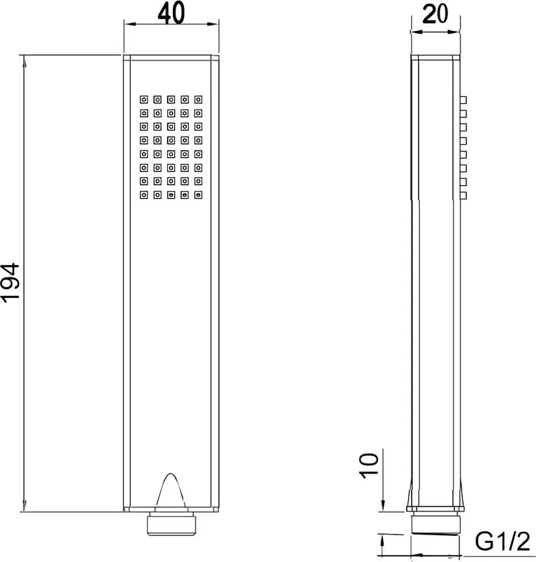 Душевая лейка Allen Brau Infinity 5.21022-00 хром Sancos — официальный сайт