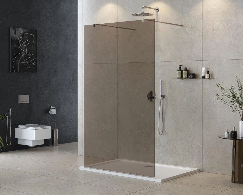 Душевая перегородка Cezares Liberta -L-2-110-BR-Cr Sancos — официальный сайт