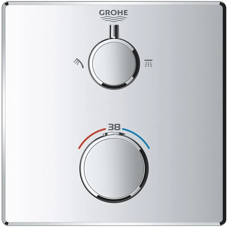 Термостатический смеситель встраиваемый Grohe Grohtherm 24079000 для душа Sancos — официальный сайт