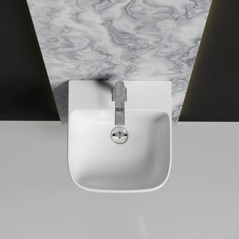 Раковина Ceramicanova Dion CN6067 белая глянцевая Sancos — официальный сайт